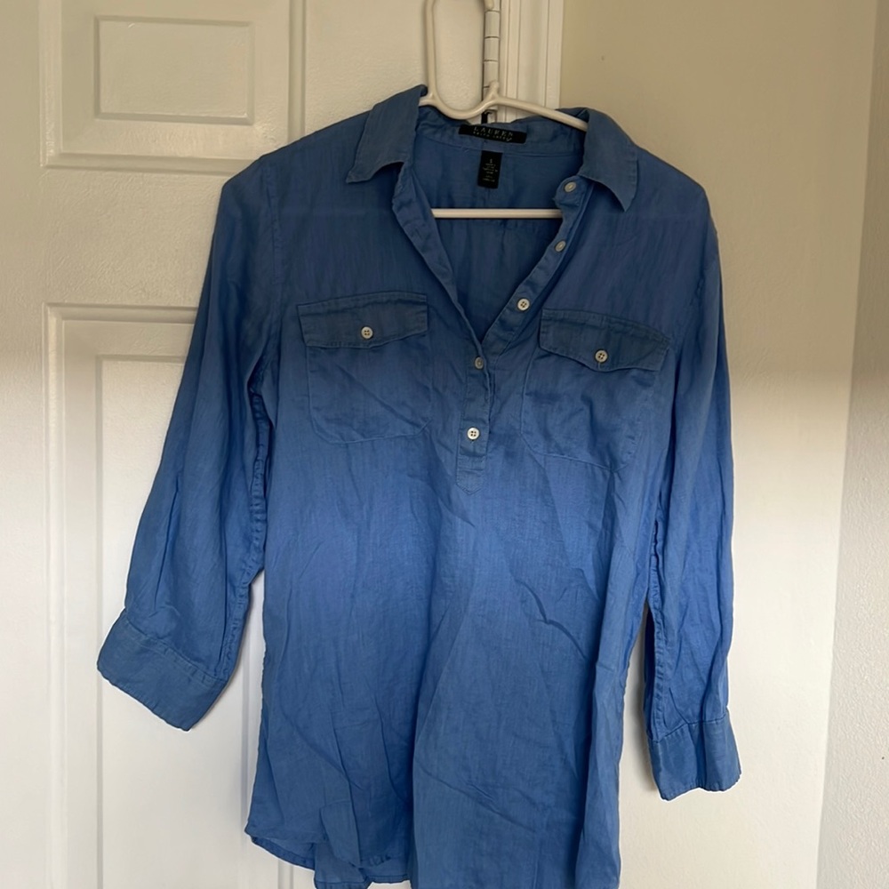 Ralph Lauren top 3/4 sleeves